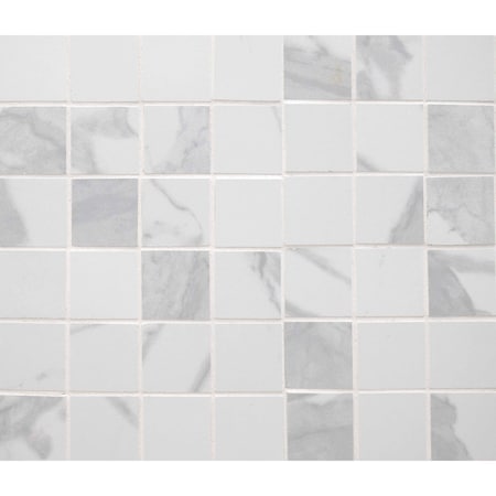 Msi Eden Statuary SAMPLE Matte Porcelain Mesh-Mounted Mosaic Tile ZOR-PT-0173-SAM
